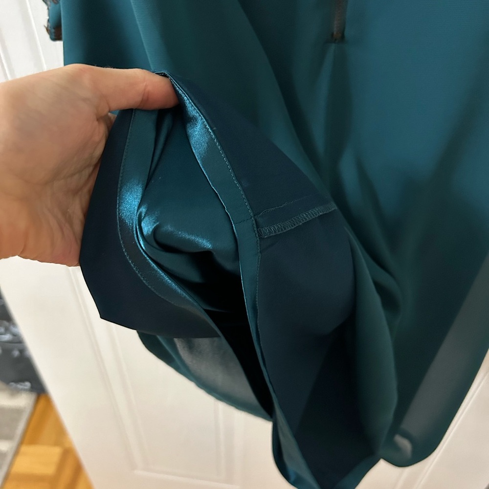 Chic turquoise dress - Picture 7 of 10